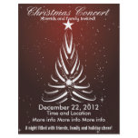 Christmas Concert White Tree Flyer