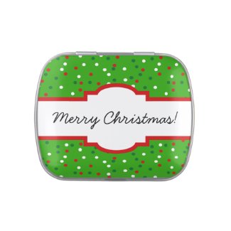 Christmas Confetti • Traditional Candy Colors Jelly Belly Tins