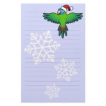 Christmas Conure / Lorikeet / Parrot Customized Stationery