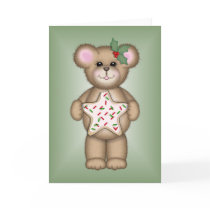 Christmas Cookie Bear cards
