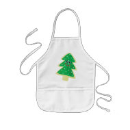 Christmas Cookie Face apron