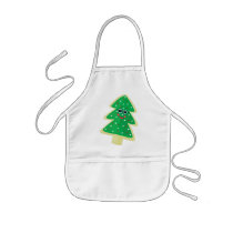 Christmas Cookie Face aprons by totallypainted Christmas Cookie Face aprons