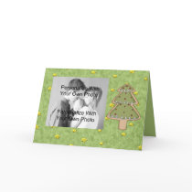 Christmas Cookie Holiday Photo Card by craftycorner Christmas Cookie Holiday Photo Card