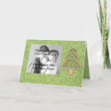 Christmas Cookie Holiday Photo Card card
