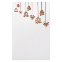 Christmas Cookie Ornaments stationery