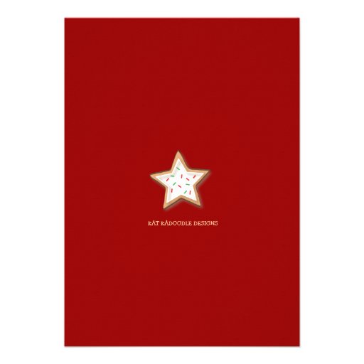 Christmas Cookie Swap Holiday Invitation