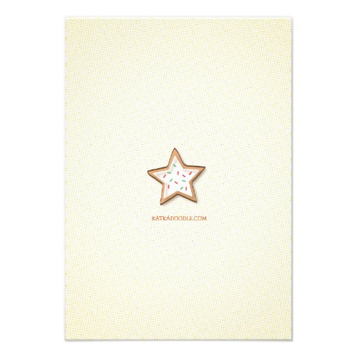 Christmas Cookie Swap Instruction Card