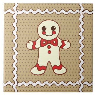 Christmas Cookie Trivet Tile