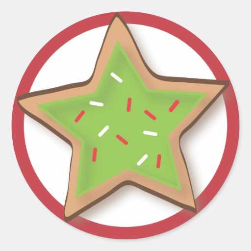 Christmas Cookie Yummy Stickers