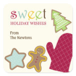 Christmas Cookies Holiday Gift Stickers stickers