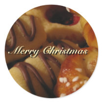 Christmas Cookies on Sticker by mentalvagabond Christmas Cookies on Sticker