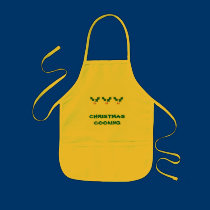 CHRISTMAS COOKING Apron aprons