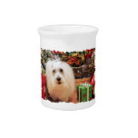 Christmas - Coton de Tulear - Claire Drink Pitchers