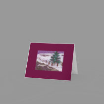 christmas country road cards