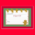 Christmas Coupon Cards business cards