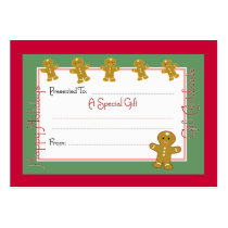 Christmas Coupon Cards business cards