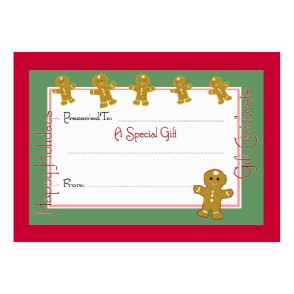 Christmas Coupon Cards profilecard