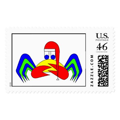 Christmas Crab postage