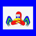 Christmas Crab postcards