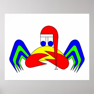 Christmas Crab posters