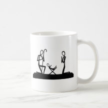 Christmas crib coffee mug