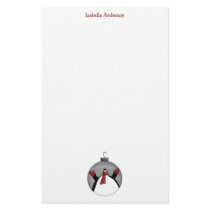 Christmas Critters · Penguin Ornament stationery