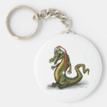 Christmas Crocodile Keychains