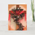 Christmas Cross Card card