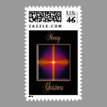 Christmas Cross Postage postage
