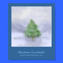 Christmas Crosshatch posters