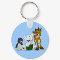 Christmas Cubs keychains by dooodlebugg Christmas Cubs keychains