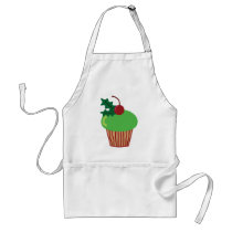 Christmas Cupcake Aprons