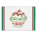 Christmas Cupcake Card 2