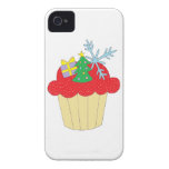 Christmas Cupcake iPhone 4 Case