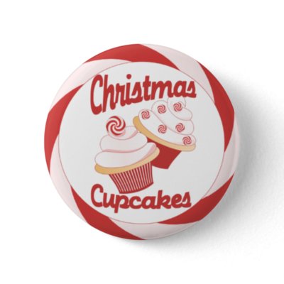 Christmas Cupcakes buttons