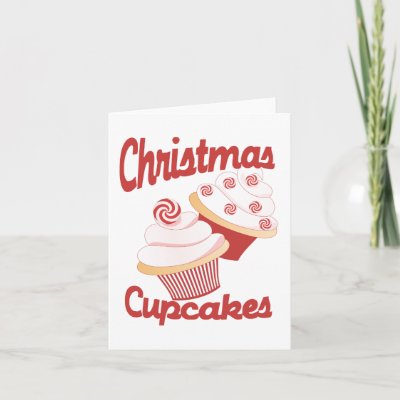 Christmas Cupcakes cards