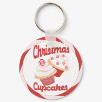 Christmas Cupcakes keychains by candystore Christmas Cupcakes keychains