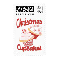Christmas Cupcakes postage by candystore Christmas Cupcakes postage