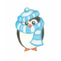 Christmas Cute Penguin T-Shirt shirt