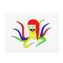 Christmas Cuttlefish postcards