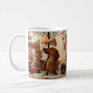 Christmas Dachshund (Ver.2) Mug