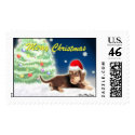 Christmas Dachshund (Xmas Tree) Postage postage
