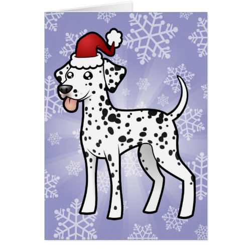Christmas Dalmatian Card