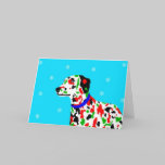 christmas dalmation cards