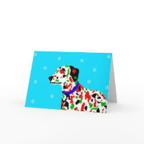 christmas dalmation cards by ddogwoman christmas dalmation cards