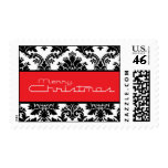 Christmas Damask Postage postage