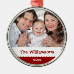 Christmas Dated Photo Ornament