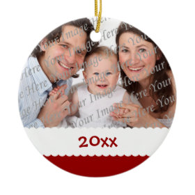 Christmas Dated Photo Ornament