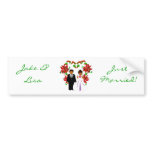 Christmas/December Just Married I Bumper Sticker