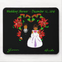 Christmas/December Wedding Shower I Mousepad by Yve_13 Christmas/December Wedding Shower I Mousepad